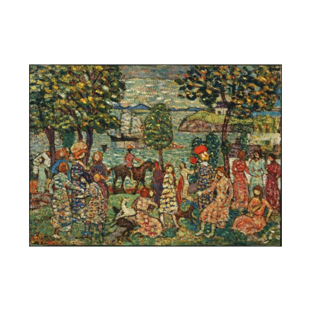 Fantasy by Maurice Brazil Prendergast by MasterpieceCafe