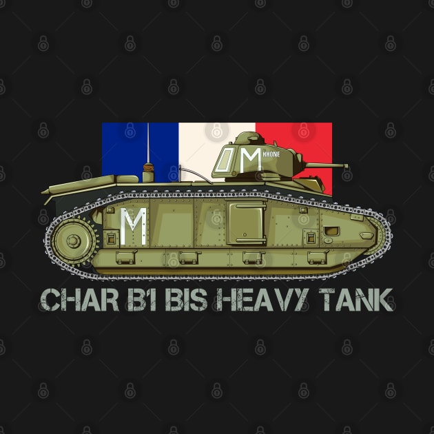 Char B Heavy Tank WWII French Army Battle Tank by Battlefields