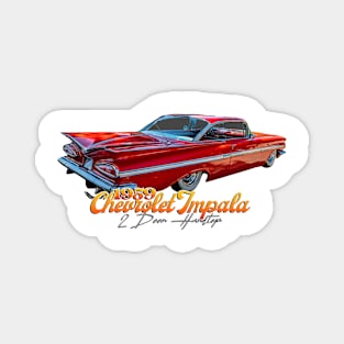1959 Chevrolet Impala 2 Door Hardtop Magnet
