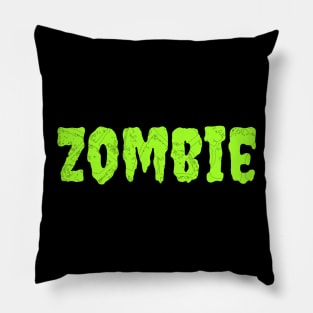 Zombie Halloween Costume Pillow