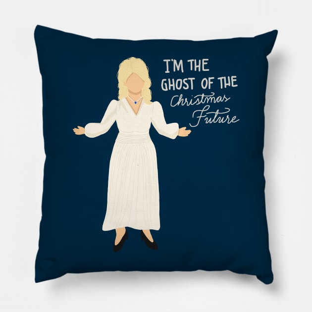 STARKID | GHOST OF CHRISTMAS FUTURE QUOTE Pillow by ulricartistic