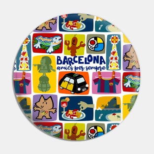 Barcelona Pin