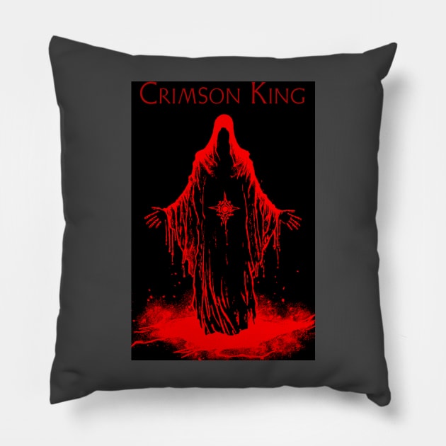 Crimson King Pillow by BarrySullivan