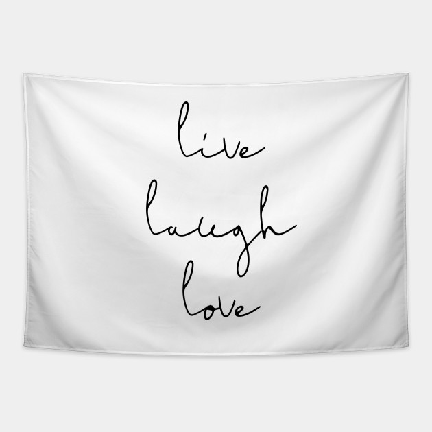 Live laugh love tapestry 2025