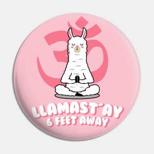 llamastay 6 feet away Pin