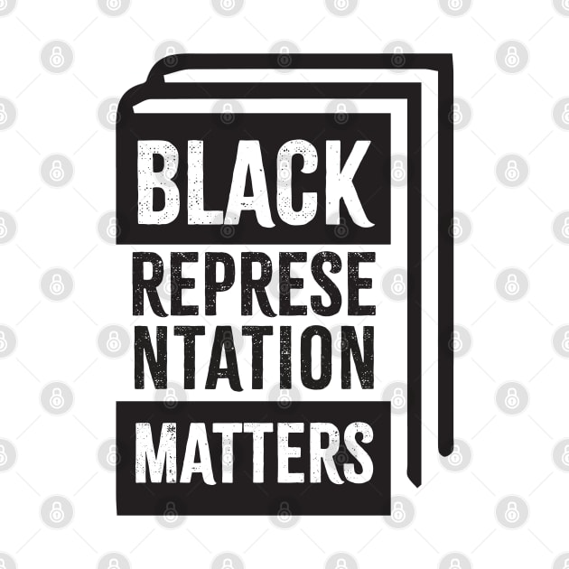 Black Representation Matters - librarian by LAKOSH