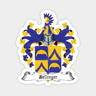 Dellinger Family Crest Magnet