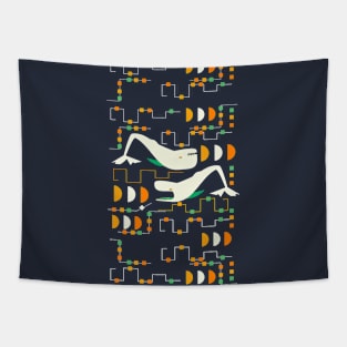 Nautical mid-century Tapestry