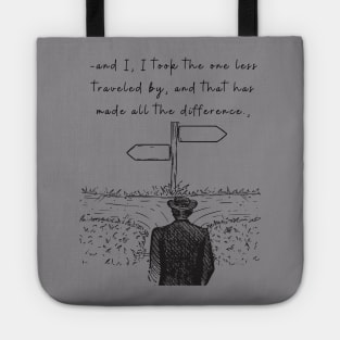 A Road Not Taken Tote