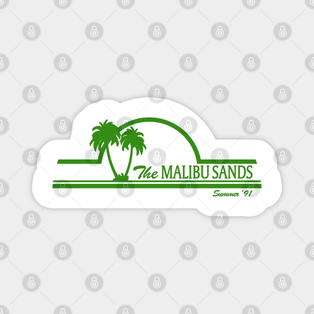 Malibu Sands Beach Club Magnet by familiaritees