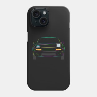 Neon Miata Phone Case