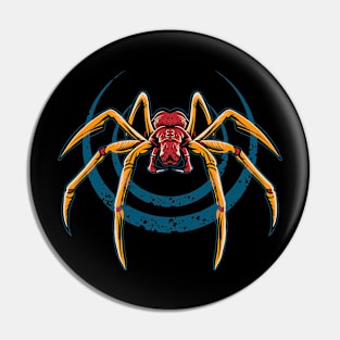 spider illustration shirt design Pin