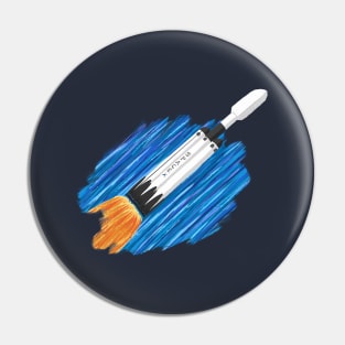 Falcon Heavy Pin