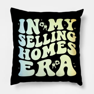 Groovy Realtor Real Estate Agent In My Selling Homes Era Pillow