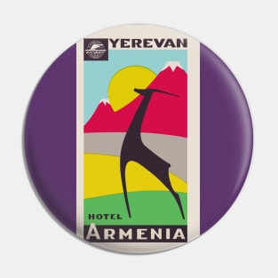 Hotel Armenia vertical Pin