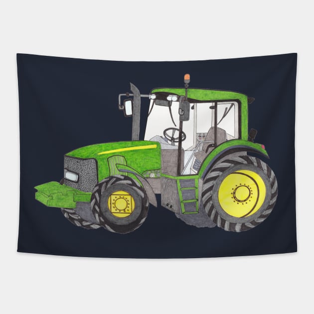 Tractor Tapestry by BeritValk