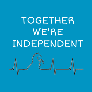 Together We're Independent - Horse T-Shirt