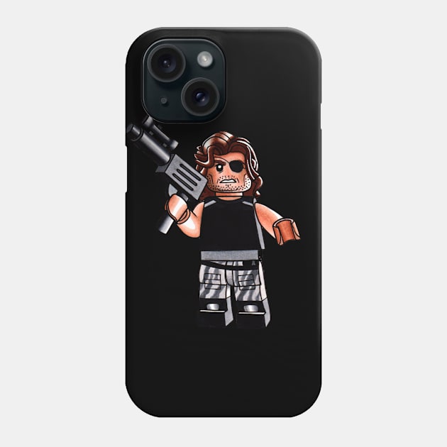 Snake Plissken Minifigure Phone Case by schultzstudio