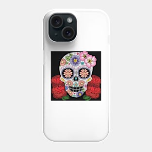 Sugar Skull 52 (Style:8) Phone Case