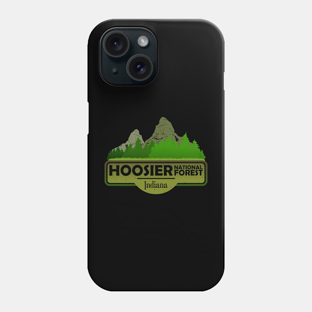 Hoosier National Forest IN State, Indiana USA, Nature Landscape Phone Case by Jahmar Anderson