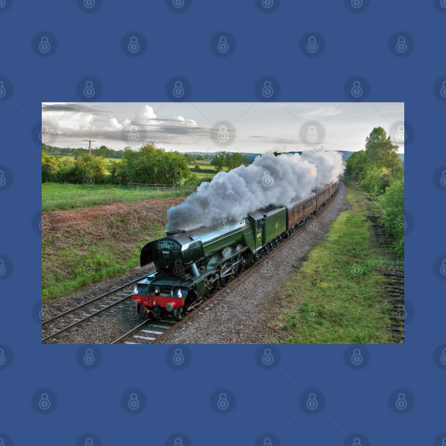 Discover Flying Scotsman - Flying Scotsman Steam Train - T-Shirt