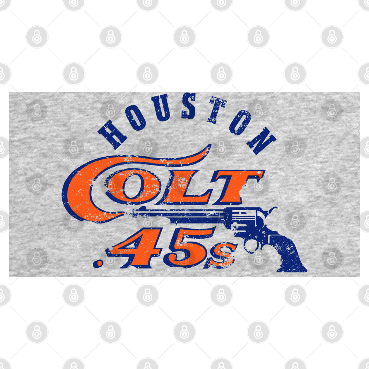 retrorockit Houston Colt 45s Baseball Tee