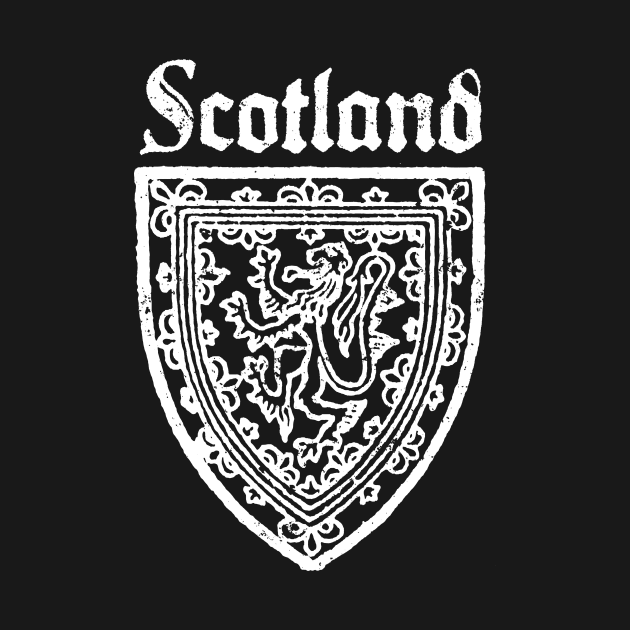 Scotland Emblem Vintage Scottish by Foxxy Merch