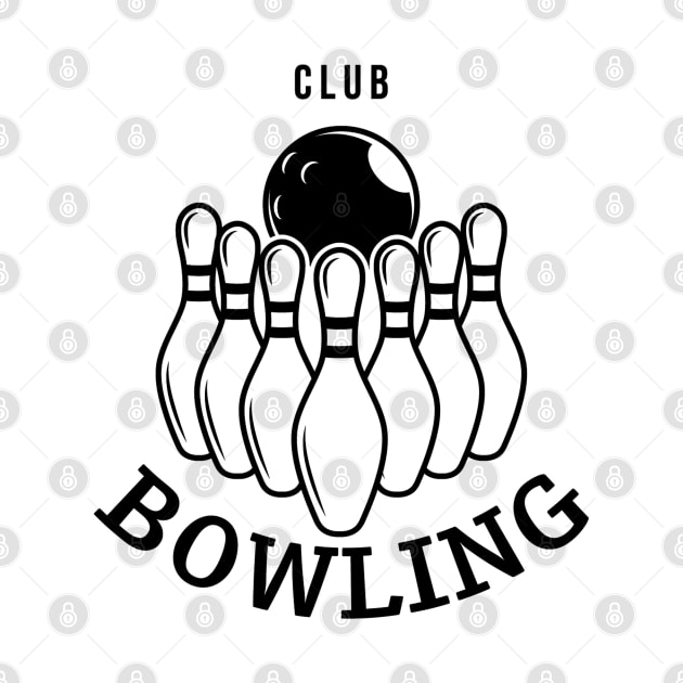 Bowling club by Brainable ART