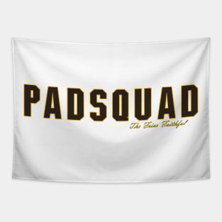 PAD SQUAD (Brown & Gold) Tapestry