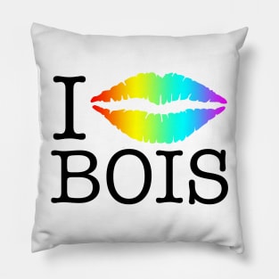 i kiss bois Pillow