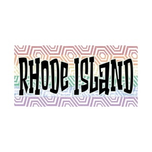 LGBTQ PRIDE EQUAL USA RHODE ISLAND T-Shirt