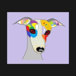 Colorful Whippet T-Shirt