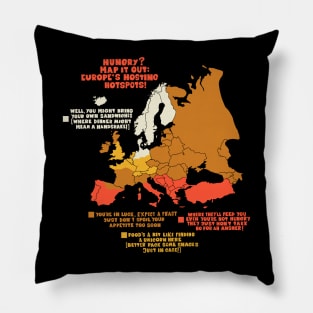 Hosts with the Most or Ghosts for a Toast: Europe´s Feeding frenzy Pillow