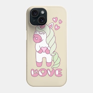 Love Unicorn Phone Case