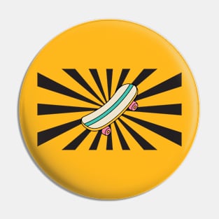 Retro Skateboard Pin