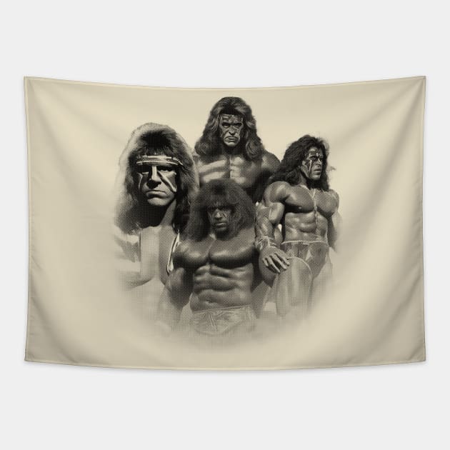 The Ultimate Warrior(Wrestler) Tapestry by alesyacaitlin