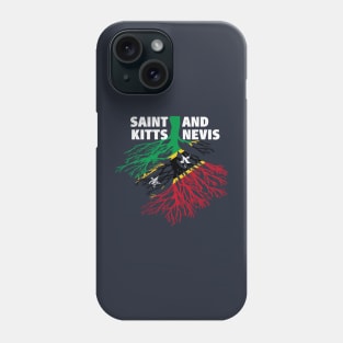 Saint Kitts and Nevis Roots Flag Phone Case