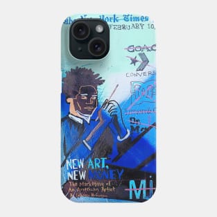 BASQUIAT NEW YORK TIMES COVER Phone Case