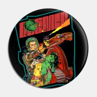 Cosmic vintage cartoon comics sci fi retro Pin