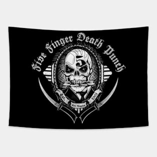 Death punch skull Tapestry