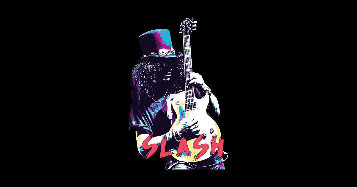 Slash_pop art - Slash - Sticker | TeePublic