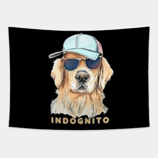 Golden Retriever Indognito Tapestry