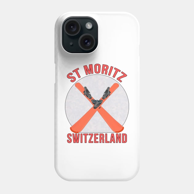 St Moritz, Switzerland Phone Case by DiegoCarvalho