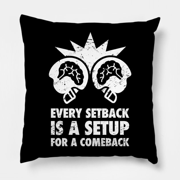 Football Get Well Gift Cracked Skull Concussion Pillow by MeatMan