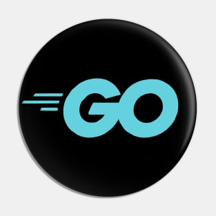 GO Programming Languange Logo Pin