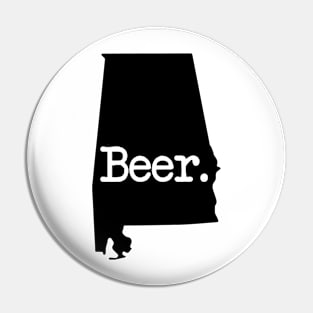 Alabama Beer AL Pin