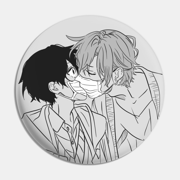 Sasaki And Miyano Sasaki Slice Of Life Soft Button Pin Creative