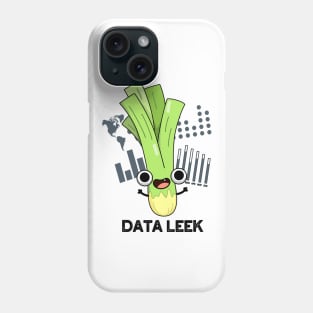 Data Leek Funny Computer Veggie Pun Phone Case