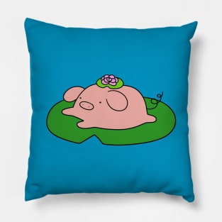 Lilypad Pig Pillow