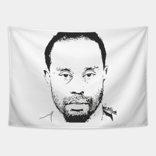 Tiger Woods Tapestry